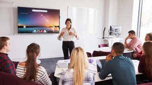 business interactive flat panel